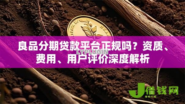良品分期贷款平台正规吗?资质、费用、用户评价深度解析 良品分期贷款平台正规吗?资质、费用、用户评价深度解析