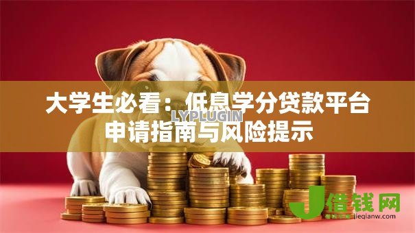 大学生必看：低息学分贷款平台申请指南与风险提示