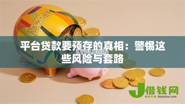 平台贷款要预存的真相：警惕这些风险与套路