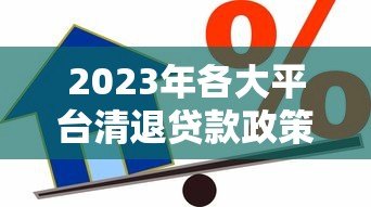 2023年各大平台清退贷款政策解读及借款人应对策略 2023年各大平台清退贷款政策解读及借款人应对策略