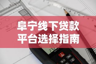 阜宁线下贷款平台选择指南及正规机构推荐 阜宁线下贷款平台选择指南及正规机构推荐