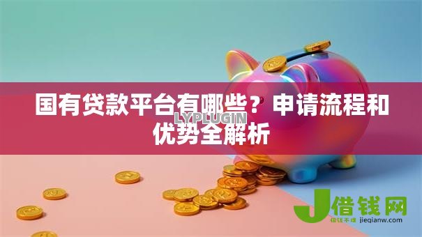 国有贷款平台有哪些？申请流程和优势全解析