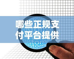 哪些正规支付平台提供合法贷款服务?持牌机构盘点 哪些正规支付平台提供合法贷款服务?持牌机构盘点