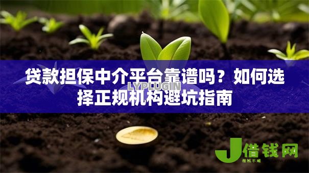 贷款担保中介平台靠谱吗?如何选择正规机构避坑指南 贷款担保中介平台靠谱吗?如何选择正规机构避坑指南