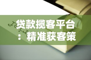贷款揽客平台：精准获客策略与主流工具解析
