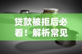 贷款被拒后必看!解析常见原因及补救方法,快速解决资金难题 贷款被拒后必看!解析常见原因及补救方法,快速解决资金难题