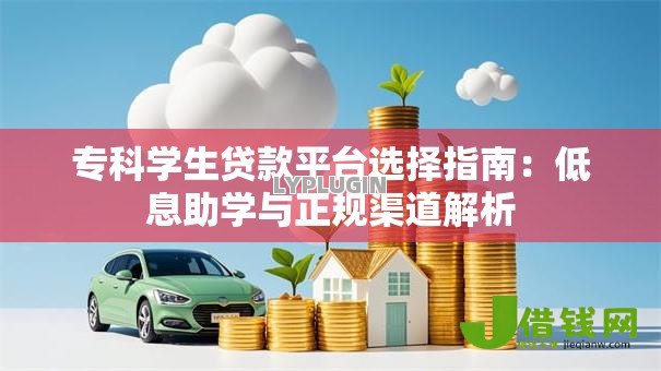 专科学生贷款平台选择指南：低息助学与正规渠道解析