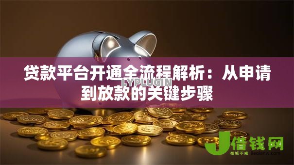贷款平台开通全流程解析:从申请到放款的关键步骤 贷款平台开通全流程解析:从申请到放款的关键步骤
