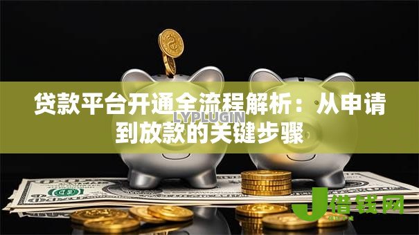 贷款平台开通全流程解析:从申请到放款的关键步骤 贷款平台开通全流程解析:从申请到放款的关键步骤