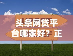 头条网贷平台哪家好?正规低息放款快平台对比指南 头条网贷平台哪家好?正规低息放款快平台对比指南