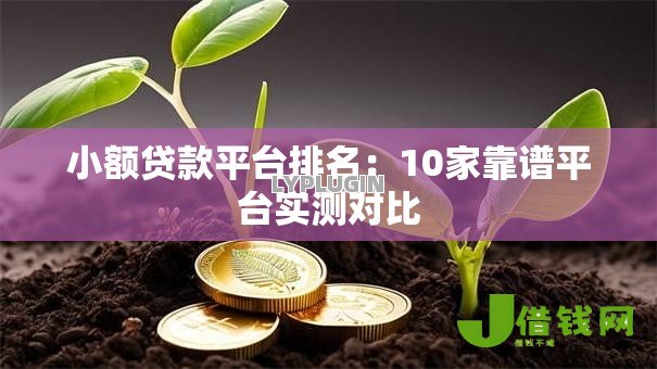 小额贷款平台排名:10家靠谱平台实测对比 小额贷款平台排名:10家靠谱平台实测对比
