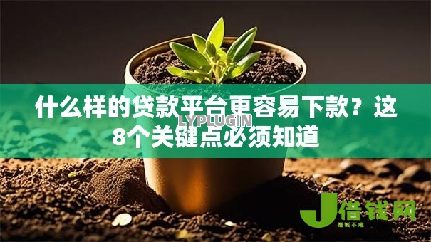 什么样的贷款平台更容易下款?这8个关键点必须知道 什么样的贷款平台更容易下款?这8个关键点必须知道