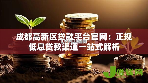 成都高新区贷款平台官网：正规低息贷款渠道一站式解析