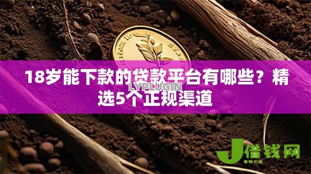 18岁能下款的贷款平台有哪些?精选5个正规渠道 18岁能下款的贷款平台有哪些?精选5个正规渠道