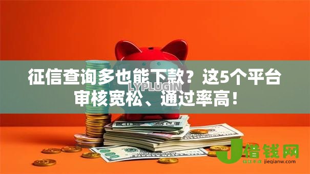 征信查询多也能下款？这5个平台审核宽松、通过率高！