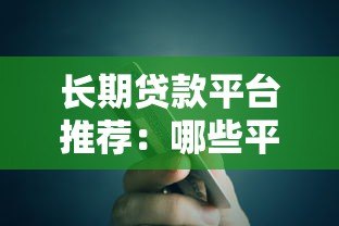 长期贷款平台推荐:哪些平台支持5年以上分期? 长期贷款平台推荐:哪些平台支持5年以上分期?