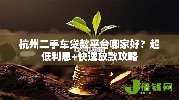 杭州二手车贷款平台哪家好？超低利息+快速放款攻略