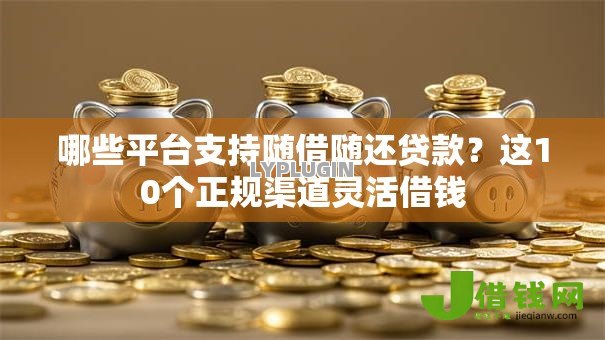 哪些平台支持随借随还贷款?这10个正规渠道灵活借钱 哪些平台支持随借随还贷款?这10个正规渠道灵活借钱