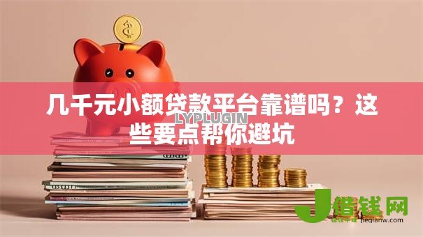 几千元小额贷款平台靠谱吗?这些要点帮你避坑 几千元小额贷款平台靠谱吗?这些要点帮你避坑