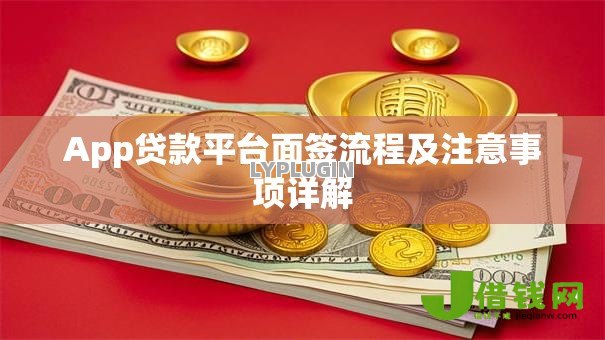 App贷款平台面签流程及注意事项详解 App贷款平台面签流程及注意事项详解