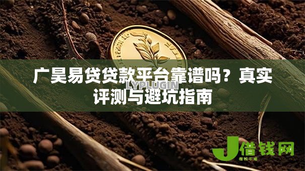 广昊易贷贷款平台靠谱吗？真实评测与避坑指南