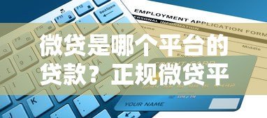 微贷是哪个平台的贷款？正规微贷平台盘点与申请指南