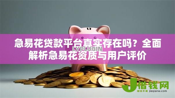 急易花贷款平台真实存在吗？全面解析急易花资质与用户评价