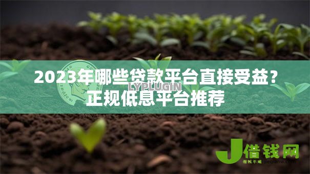 2023年哪些贷款平台直接受益?正规低息平台推荐 2023年哪些贷款平台直接受益?正规低息平台推荐