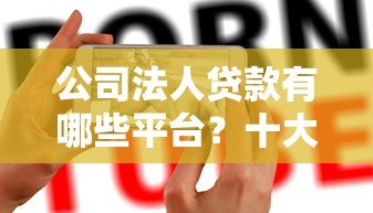 公司法人贷款有哪些平台?十大正规渠道推荐 公司法人贷款有哪些平台?十大正规渠道推荐