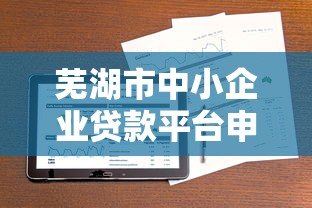芜湖市中小企业贷款平台申请指南 芜湖市中小企业贷款平台申请指南