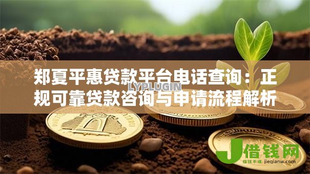 郑夏平惠贷款平台电话查询:正规可靠贷款咨询与申请流程解析 郑夏平惠贷款平台电话查询:正规可靠贷款咨询与申请流程解析