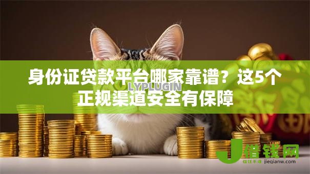 身份证贷款平台哪家靠谱?这5个正规渠道安全有保障 身份证贷款平台哪家靠谱?这5个正规渠道安全有保障