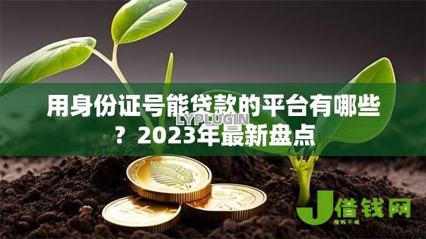 用身份证号能贷款的平台有哪些?2023年最新盘点 用身份证号能贷款的平台有哪些?2023年最新盘点