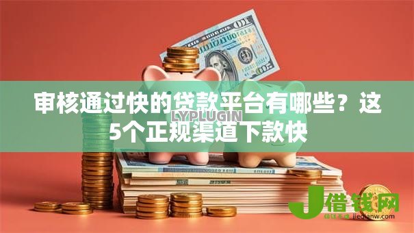 审核通过快的贷款平台有哪些？这5个正规渠道下款快