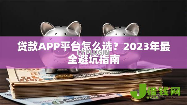 贷款APP平台怎么选?2023年最全避坑指南 贷款APP平台怎么选?2023年最全避坑指南