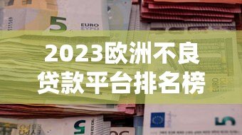 2023欧洲不良贷款平台排名榜及深度解析