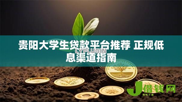 贵阳大学生贷款平台推荐 正规低息渠道指南 贵阳大学生贷款平台推荐 正规低息渠道指南
