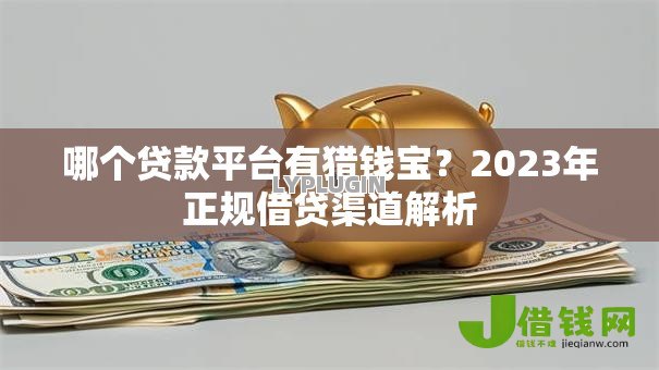 哪个贷款平台有猎钱宝?2023年正规借贷渠道解析 哪个贷款平台有猎钱宝?2023年正规借贷渠道解析