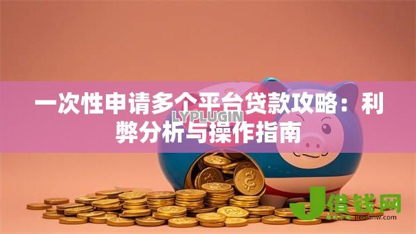 一次性申请多个平台贷款攻略:利弊分析与操作指南 一次性申请多个平台贷款攻略:利弊分析与操作指南