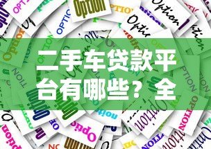 二手车贷款平台有哪些?全面解析主流选择与申请技巧 二手车贷款平台有哪些?全面解析主流选择与申请技巧