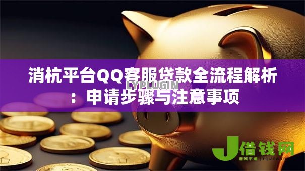 消杭平台QQ客服贷款全流程解析：申请步骤与注意事项