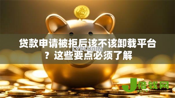 贷款申请被拒后该不该卸载平台?这些要点必须了解 贷款申请被拒后该不该卸载平台?这些要点必须了解