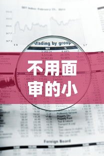 不用面审的小额贷款平台有哪些？5大正规渠道快速到账