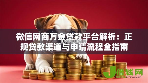 微信网商万金贷款平台解析:正规贷款渠道与申请流程全指南 微信网商万金贷款平台解析:正规贷款渠道与申请流程全指南