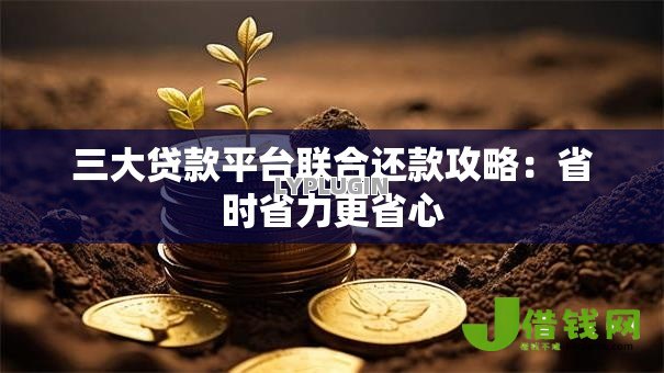 三大贷款平台联合还款攻略：省时省力更省心