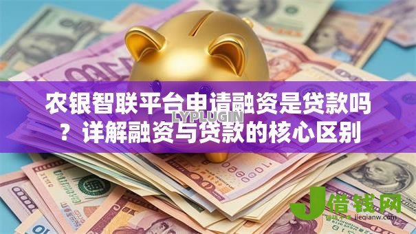农银智联平台申请融资是贷款吗?详解融资与贷款的核心区别 农银智联平台申请融资是贷款吗?详解融资与贷款的核心区别