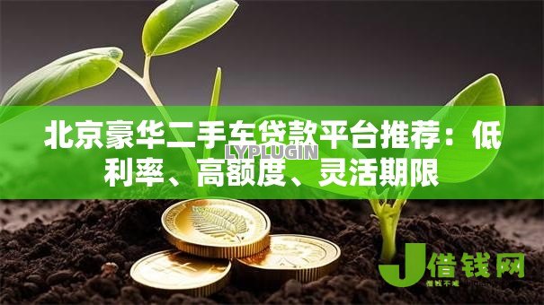 北京豪华二手车贷款平台推荐：低利率、高额度、灵活期限