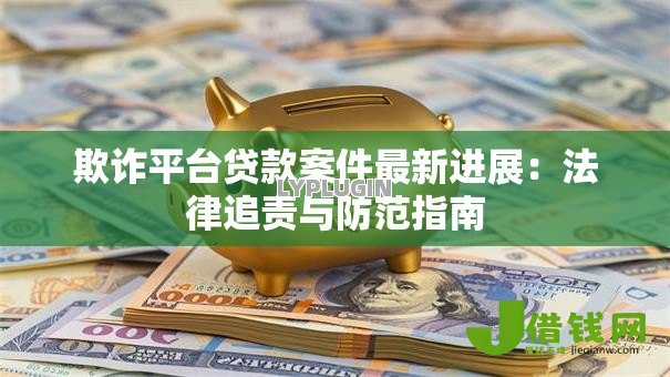 欺诈平台贷款案件最新进展：法律追责与防范指南