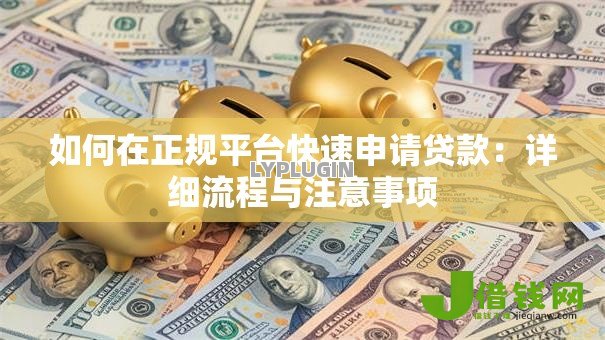 如何在正规平台快速申请贷款:详细流程与注意事项 如何在正规平台快速申请贷款:详细流程与注意事项