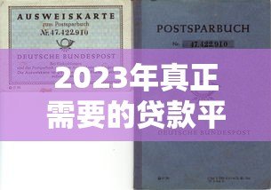 2023年真正需要的贷款平台推荐及避坑指南